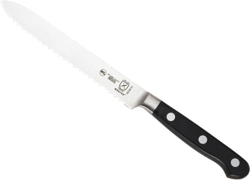 Miniatura 18 de Cuchillo de chef, Mercer Culinary Renaissance, forjado de 8 pulgadas, Cuchillo de chef, 20.3 cm, 8 pulgadas, Negro Chef's Knife