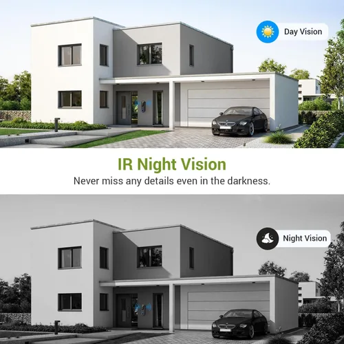 Miniatura 4 de Lunelyx Cámara de timbre de video inalámbrico 1080P, cámara de vigilancia inteligente para exteriores, vista en vivo FHD, almacenamiento en la nube