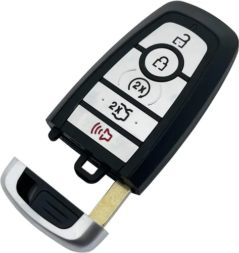 Miniatura 2 de Carcasa de llavero inteligente de 5 botones para Ford F150/F-150 F250/F-250 F350 F450 2017 2018 2019 2020 2021 2022 Reemplazo de carcasa de llave