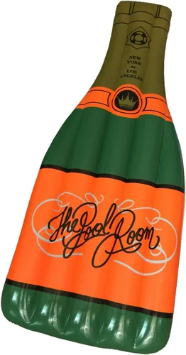 Miniatura 2 de Flotador inflable gigante de la piscina de la botella de champán, juguete inflable grande del flotador de la piscina al aire libre de la diversión