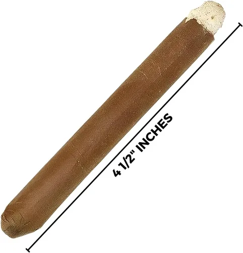 Miniatura 3 de Cigarro falso para disfraz de los ardientes años 20 - Marrón, de cartón, 4 1/2 pulgadas, 1 unidad