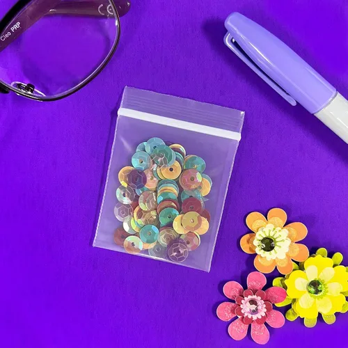 Miniatura 4 de Plymor 2 "x 2" (caja de 1,000), bolsas de plástico con cierre de cremallera resistente de 4 mil