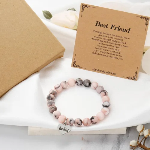 Miniatura 7 de Gybver Pulseras de hermanas para 3 como regalo del día de los Galentinos para mejor amiga, amistad, mejor amiga, pulseras para parejas como pulseras