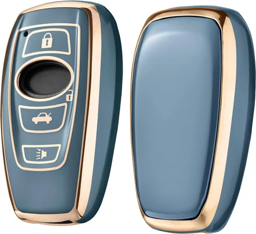 Miniatura 17 de ELOHEI Funda para llavero Subaru, accesorios para funda de llavero para Subaru Forester CrossTrek Outback WRX Ascent BRZ Impreza Legacy Premium Soft