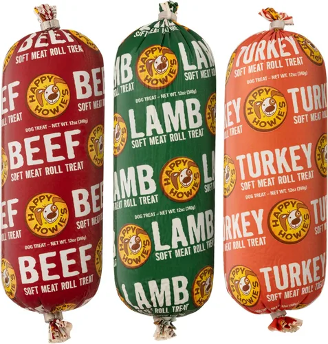 Miniatura 10 de Happy Howie's Rollo de Carne Suave para Premios – Rollos de Comida Suave para Perros, Ingredientes Naturales, para Todos los Perros, Hecho