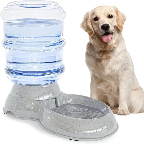 Miniatura 8 de Comedero automático para perros, dispensador de comederos para perros grandes, estación de alimentación automática de 3 galones por gravedad
