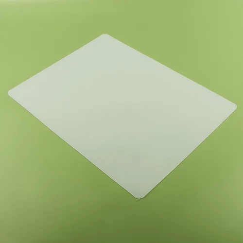 Alfombrillas grandes de silicona transparente para encimera: 1/25 x 23,6 x 35,5 pulgadas, alfombrilla de horneado translúcida antideslizante para