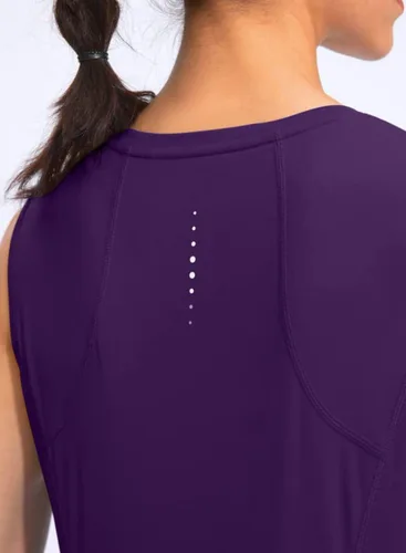 Miniatura 4 de YYV Camisetas de tirantes de entrenamiento para mujeres, ligeras, camisetas sin mangas para mujeres, tops de corte holgado para atletismo, correr