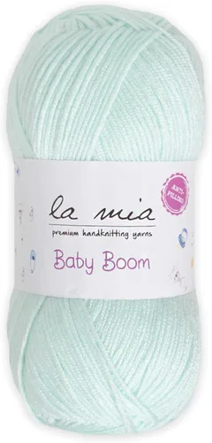 Miniatura 83 de 1 madeja La Mia Baby Boom, hilo acrílico 100% antipilling para tejer y ganchillo para tejer y ganchillo, 3.53 oz (3.5 onzas) / 820.2 ft