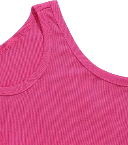 Miniatura 4 de Verdusa Conjunto de 2 piezas para mujer, camiseta corta sin mangas y pantalones cortos