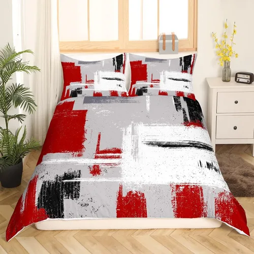 Miniatura 24 de Feelyou Juego de ropa de cama de animales del zoológico, tamaño individual, funda de edredón de animales de dibujos animados para adolescentes