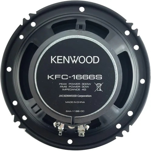 Miniatura 3 de Kenwood KFC-1666S - Altavoces coaxiales de coche de 2 vías de 300 vatios de 6.5 pulgadas con potenciador de campo de sonido, par