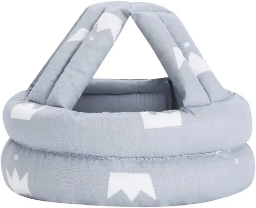 Miniatura 3 de Gorro protector para la cabeza para bebé, suave, sin golpes, ajustable, cojín para la cabeza, para niños pequeños, gateando y caminando