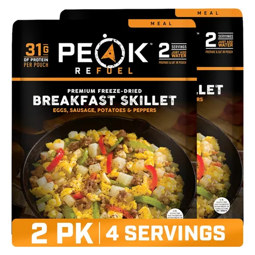 Miniatura 19 de Peak Refuel Comida seca congelada para mochileros y camping Sabor increíble Alta proteína Preparación rápida Peso ligero