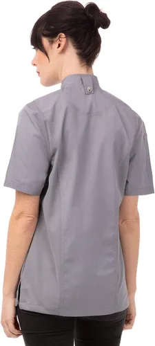 Miniatura 2 de Chef Works Abrigo de chef Springfield para mujer
