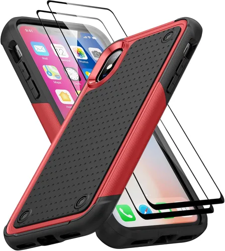 Miniatura 359 de Jeylly Funda para iPhone SE/Funda para iPhone 5S, Exterior de Plástico Duro que Absorbe Golpes + Interior de Silicona de Goma Defensor contra