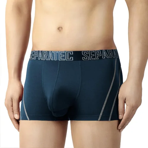 Miniatura 2 de Separatec Ropa interior para hombre, ropa interior cómoda y suave de rayón de bambú con doble bolsa para hombres, paquete de 3 o 6