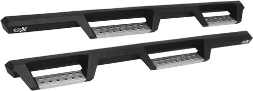 Westin 56-132952 barras de acero inoxidable HDX Drop Nerf para Wrangler JK Unlimited 2007-2018 de 4 puertas, par negro texturizado