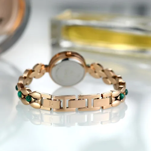 Miniatura 4 de Relojes para mujer, reloj de enfermera, impermeable, para mujer, pulsera de muñeca, simple, dorado, elegante, impermeable, reloj de cuarzo