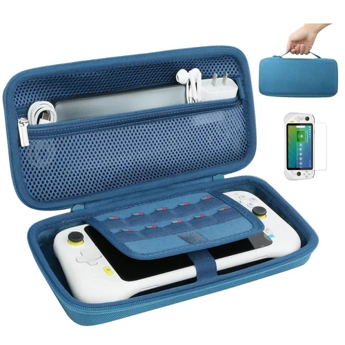 Miniatura 2 de Aenllosi Estuche de transporte rígido de repuesto para Logitech G Cloud Gaming de mano, azul (solo caja)