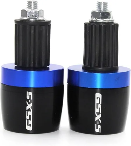 Miniatura 10 de Empuñaduras para manillar de motocicleta, tapón de extremo compatible con Suzuki GSX-S GSXS 125 150 750 1000/F/ABS GSX-S125 GSX-S750 GSX-S1000