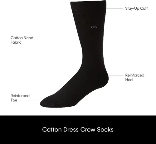 Miniatura 3 de Calcetines de hombre Calvin Klein para hombre, 3 unidades, con varias rayas, varios