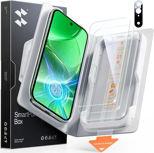 Miniatura 12 de SMARTDEVIL Protector de pantalla para Google Pixel 9 Pro XL (paquete de 3) + protector de lente de cámara, vidrio templado HD, apto para desbloqueo