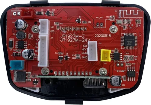 Miniatura 3 de JR1927M-Z 24V Negro Control central de vehículo eléctrico para niños, con reproducción de música, fuente de alimentación, funciones de avance