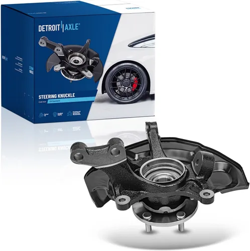 Miniatura 44 de Detroit Axle - Kit de nudillos delanteros e izquierdos RWD para Chevrolet GMC Silverado Suburban Sierra 1500 Avalanche Tahoe Yukon Cadillac Escalade
