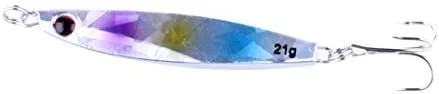Miniatura 3 de 7 unids metal duro mar hundimiento plomo pesca señuelos wobbler lucio carpa trucha perca calamar bagre pesca cebos 0.49 oz/0.74 oz