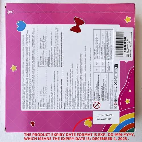 Miniatura 5 de Kit de esmalte de uñas para niñas de 7, 8, 9, 10, 11, 12 años, cosméticos, para fiestas de niñas de 7, 8, 9, 10, 11 y 12 años, manicura de gel BUNNY