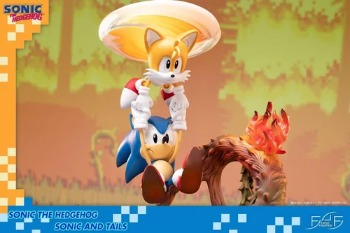 Miniatura 5 de Sonic The Hedgehog: Sonic and Tails - Figura de edición estándar sin escala