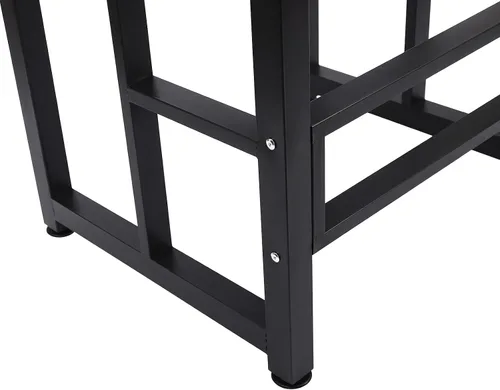 Miniatura 9 de Soporte apilable para lavadora y secadora con estantes ajustables, estante de almacenamiento para lavadora y secadora, ahorro de espacio, kit