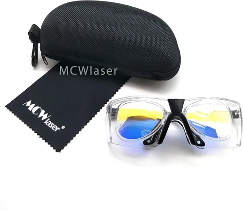 Miniatura 9 de MCWlaser Gafas de seguridad láser de CO2 10600nm 10.6um Gafas de protección para los ojos, para grabado láser de CO2 Cuttinge Beauty EP-25