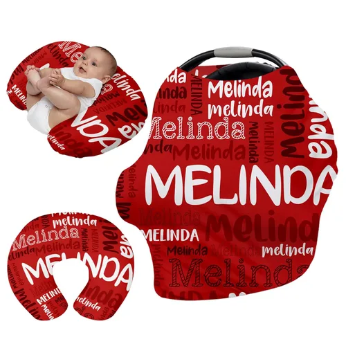 Miniatura 26 de Funda de asiento de automóvil personalizada para bebés, funda de asiento de automóvil multiusos con nombre, fundas de asiento de automóvil, regalos