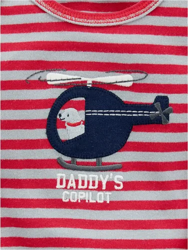 Miniatura 3 de Simple Joys by Carters Conjunto de 6 mamelucos de bebé manga corta y larga y pantalones