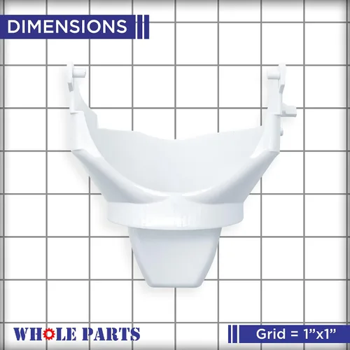 Miniatura 5 de Actuador de hielo para refrigerador Whole Parts 241681901 actualizado (blanco en color) - Compatible con Frigidaire, Crosley, Gibson