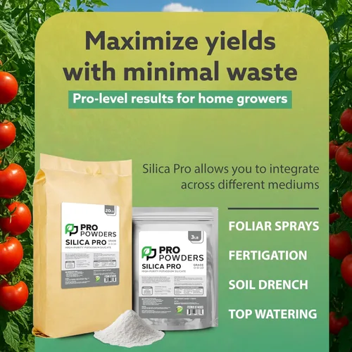 Miniatura 7 de Pro Powders Silica Potasio Silicato de Silicato de 3LB en polvo – Hace hasta 2,700 galones – Estimula ramas y sistema de suministro de nutrientes
