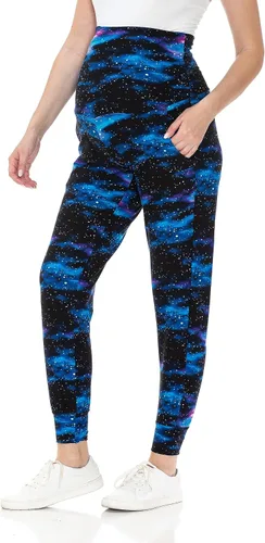 Miniatura 250 de Leggings Depot Pantalones de maternidad para mujer, sobre el vientre, pantalones deportivos casuales para descansar