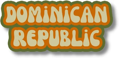 Miniatura 8 de Adhesivo de viaje de República Dominicana, varios colores, vinilo para botella de agua para laptop, Lugares en los que he estado, calcomanía