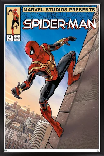 Miniatura 9 de Trends International Marvel Spider-Man: No Way Home - Póster de pared de cómic de pared, 22.4 pulgadas de largo x 14.7 pulgadas, versión enmarcada
