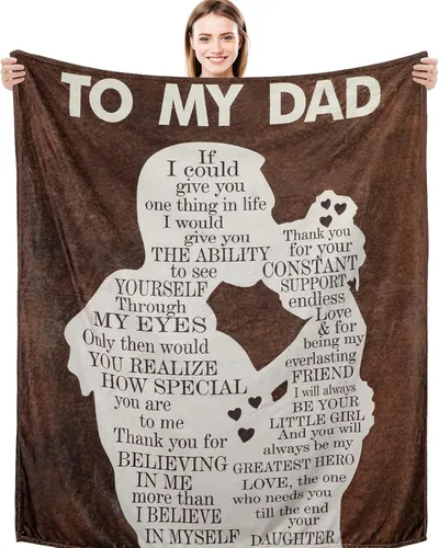 Miniatura 7 de Manta para abuelo de 50 x 60 pulgadas, para abuelos de hija o hijo, manta de forro polar suave para regalos de nietos, cumpleaños cálido, regalos