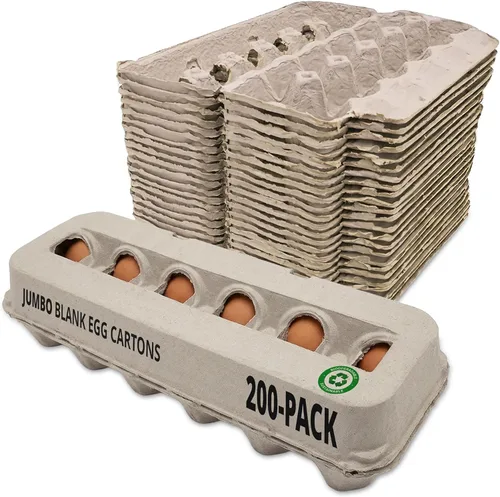 Miniatura 7 de Cartones de Huevo Grandes en Blanco de Stromberg's, Paquete al Por Mayor para Huevos Grandes, Perfectos para Personalización