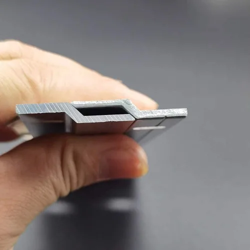 Miniatura 3 de Kit de accesorios para colgar fotos de 4 pulgadas, clips en Z de aluminio, resistentes para colgar cuadros y espejos, barra en Z entrelazada
