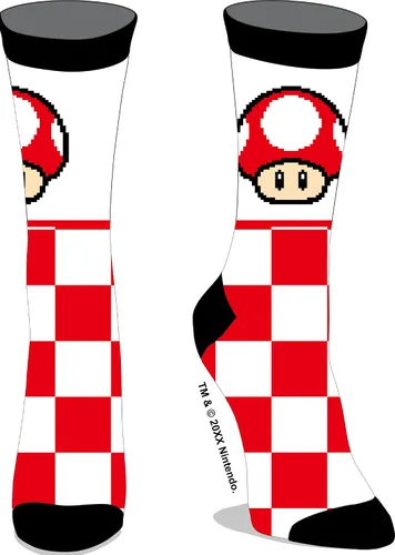 Miniatura 2 de Super Mario Bros. Calcetines para adultos (5 unidades), Multi colorido