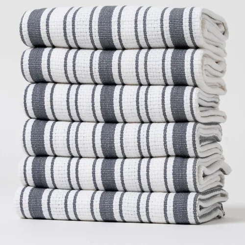 Miniatura 38 de Juego de Toallas de Cocina – Paquete de 3 (20 x 30 pulgadas) Extra Grandes de Algodón Premium para Cocina – Absorbentes – 100% Algodón – con Lazo