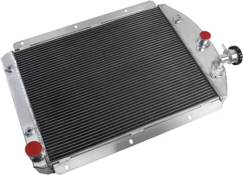 Miniatura 5 de Radiador de aluminio de 3 filas para camioneta Chevy 1941-1946 V8 AT/MT 1942 1943 1944 1945 41 42 43 44 45 46