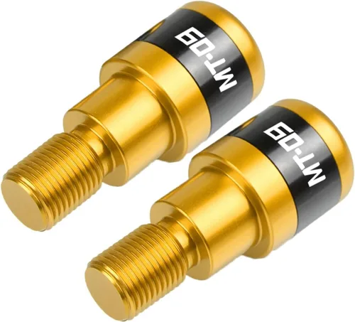 Miniatura 11 de Para Yamaha MT-09 FZ-09 2014 2015 2016 MT09 FZ09 MT FZ 09 Accesorios de motocicleta Manillar Grips Mano extremos Cap (Color : A Negro)