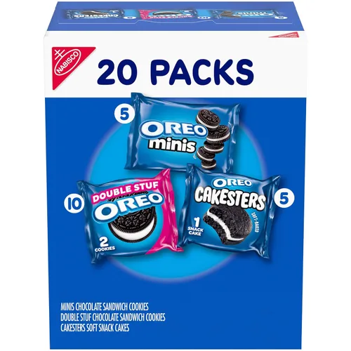OREO Lovers Cookies and Cakesters Soft Snack Cakes Paquete variado