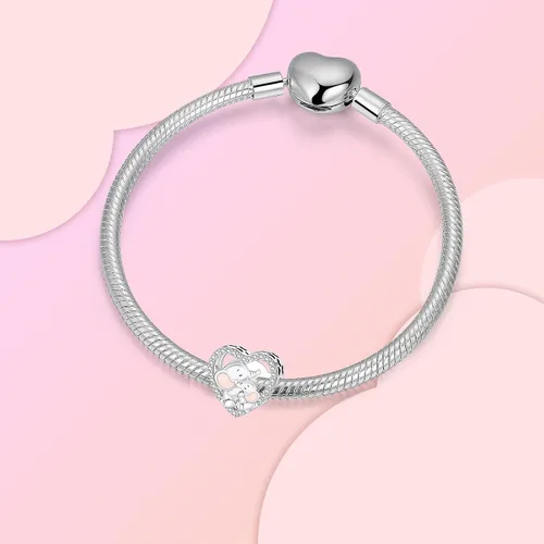 Miniatura 140 de Abalorios de plata de ley 925 con letras de la A ~ Z, para pulseras, collares, Día de San Valentín, Día de la Madre, joyería regalos para mujeres